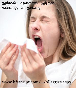 ஆஸ்த்மா, எக்ஸிமா - அலர்ஜியும் Allergic+rhinitis