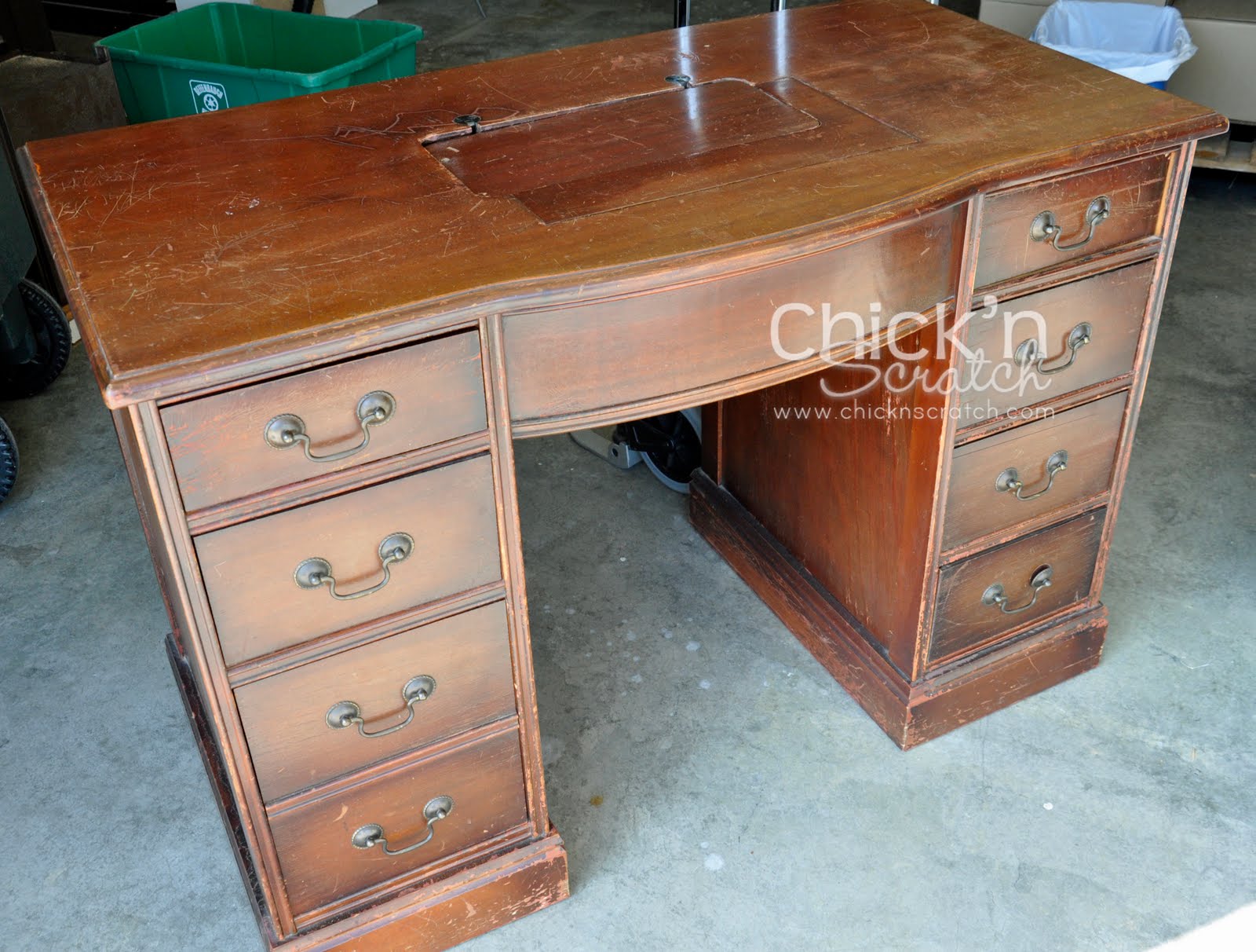 Chick n Scratch Sewing Desk