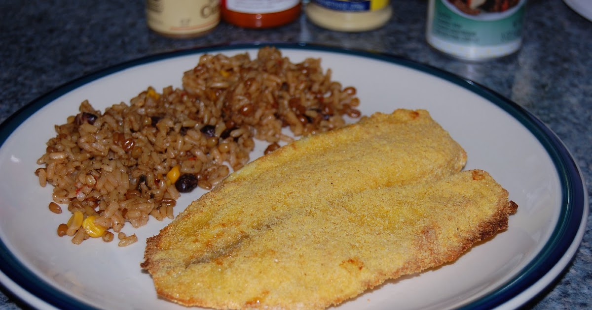 CornmealCrusted Tilapia