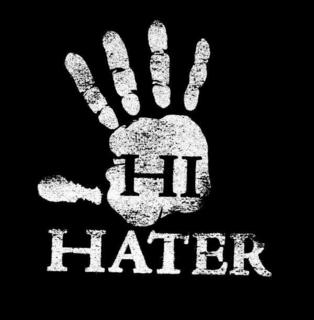 your a hater