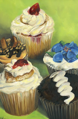 Painting Cupcakes