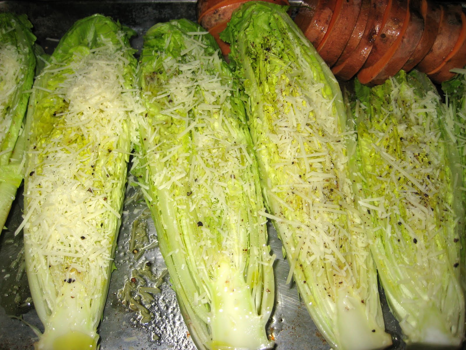 Grilled Romaine