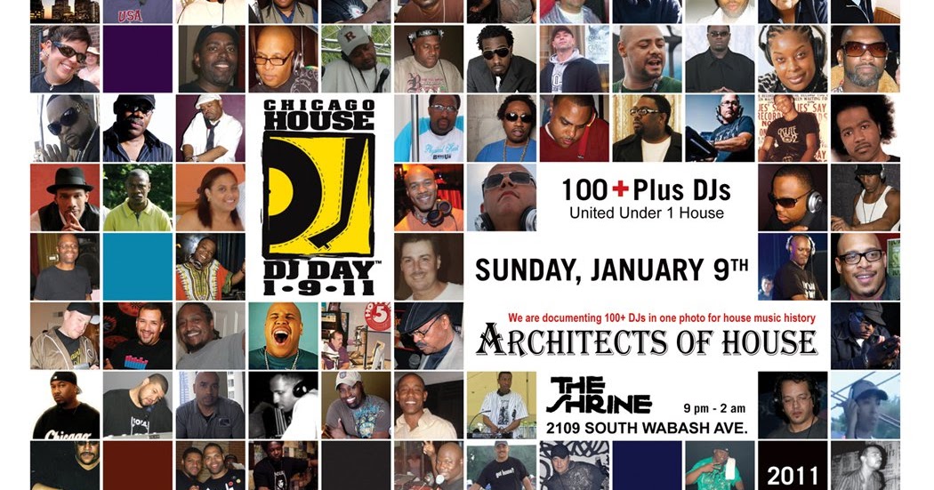 The 100+Most Influential DJS of Chicago House Music (19751995)