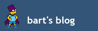 bart's blog