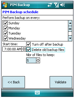 Backup dokumenata na Windows Mobile - Download besplatni program PIM Backup Backup dokumenata na Windows Mobile - Download besplatni program PIM Backup
