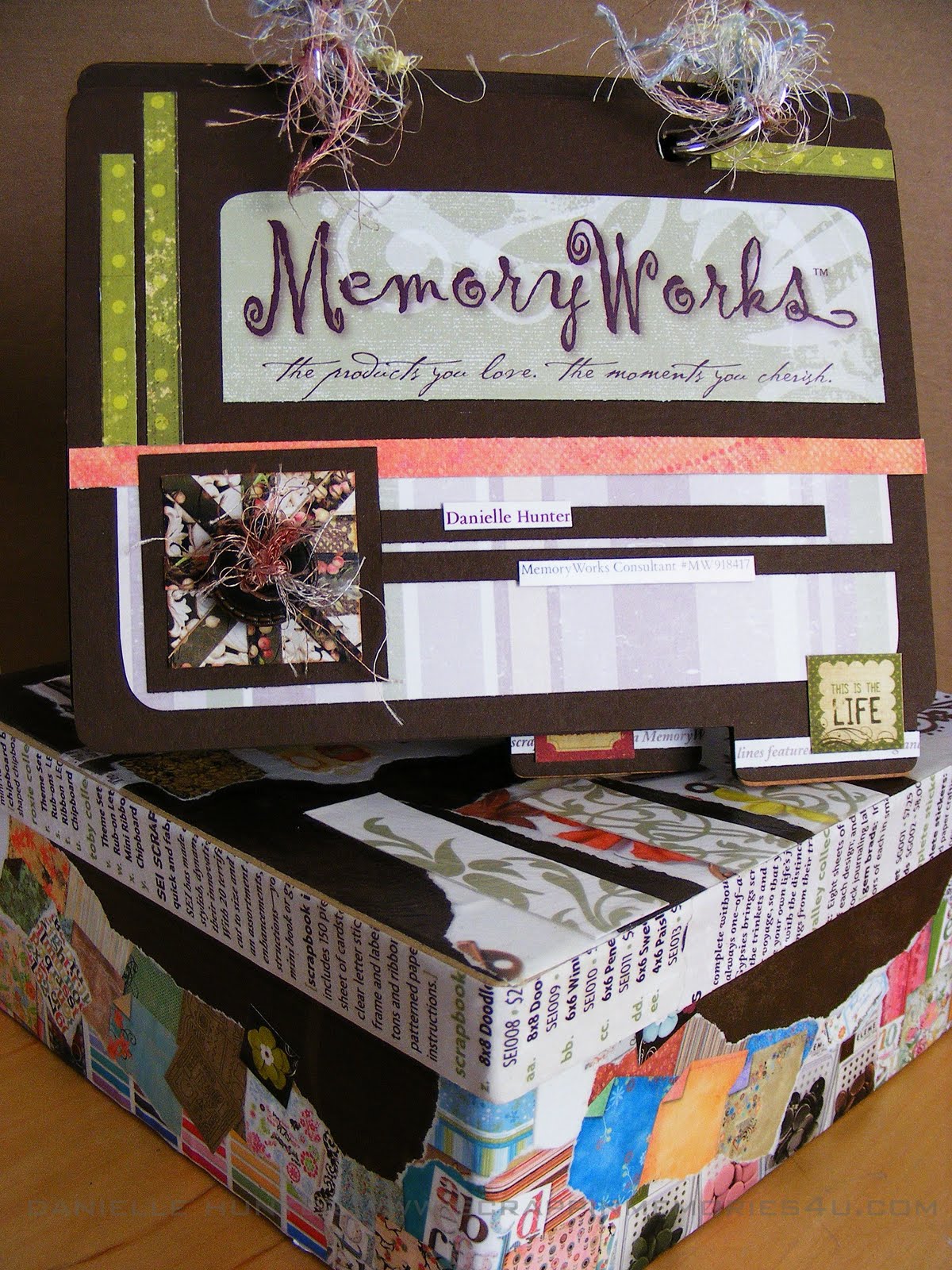 Snap & Scrap Green scrapbooking & an ecofriendly miniscrapbook