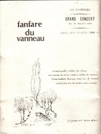 Affiche du concert du 19/10/1890