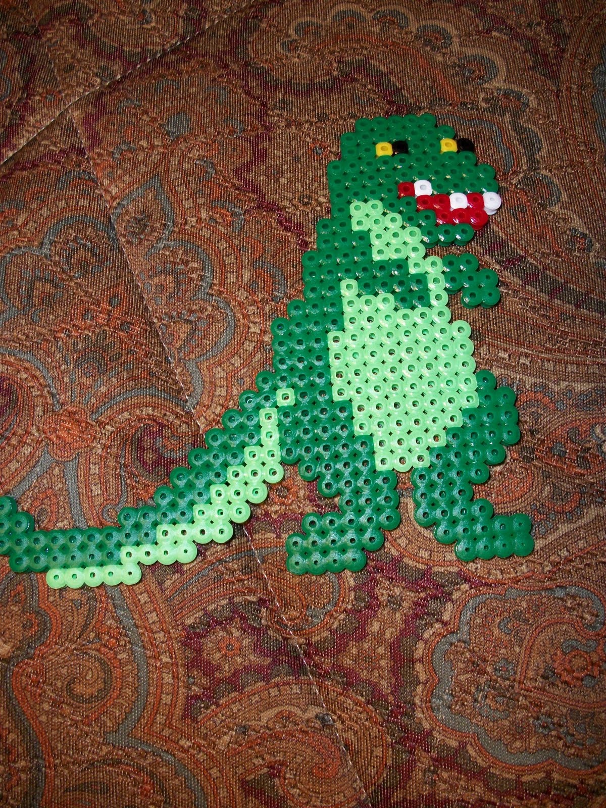 Tracy's Craze Perler bead TRex