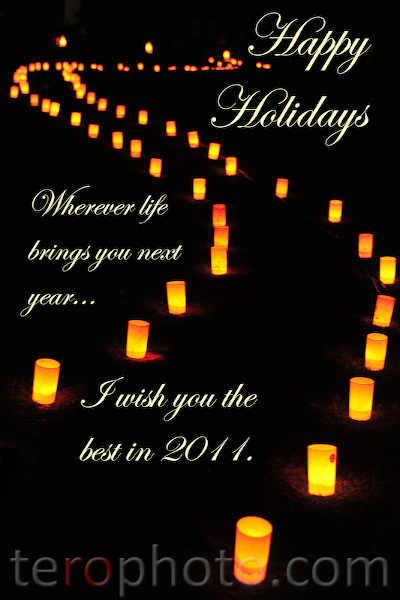 Best Wishes for 2011. Thank you for your support this year and I look 