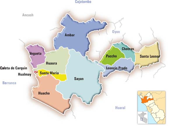 PROVINCIA DE HUAURA Lugares Turísticos Región Lima