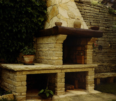 barbecue en pierre de bourgogne