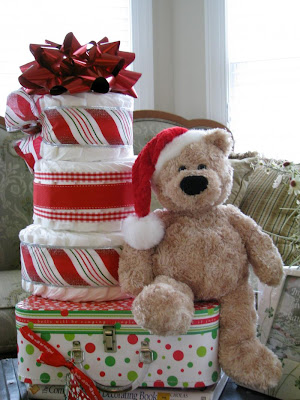 Christmas cakes gifts with cute and nice big Teddy bear religious Christian free photo download
