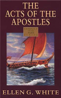 Famous Christian book The acts of the Apostles book cover page with boat in the water religious Christian photo written by Ellen g white