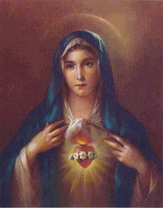 immaculate heart of virgin(mother) Mary 