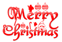 Merry Christmas red decorations clip art photo free Christian Christmas download