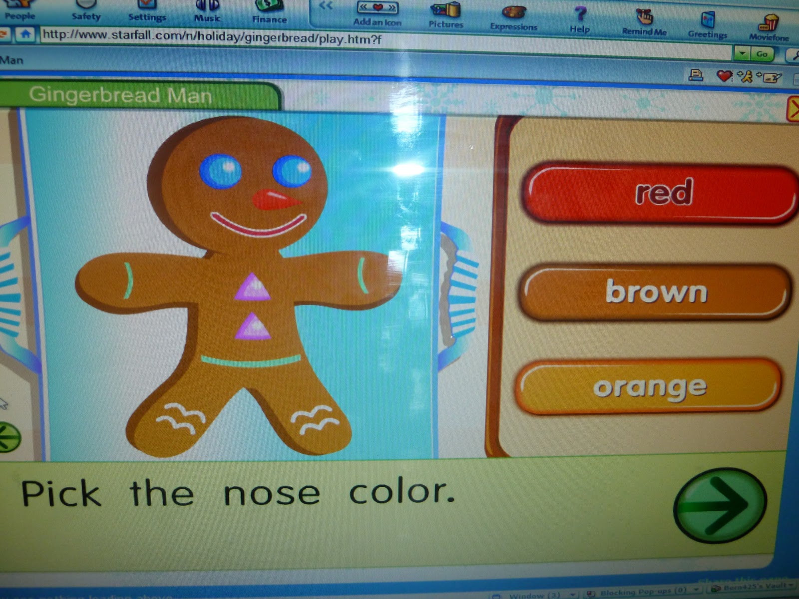 Day 4 Gingerbread Alphabet Match Activity courtesy of