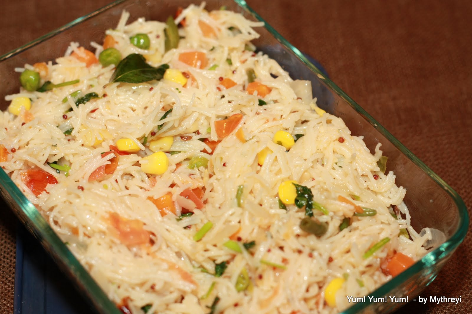 Yum! Yum! Yum! Savory Semya Upma