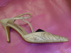 Zapato de novia Tiffany Bordado con sus iniciales