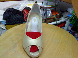 Nuevo modelo para hacer d enecargo Tiffany peep toe con plataforma interior
