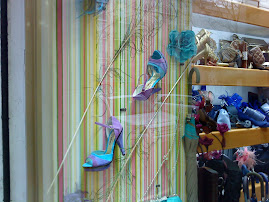 zapato multicolor de Tiffany super precioso