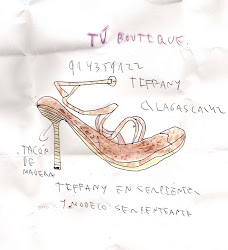 Sandalai Tiffany para hacer de encargo