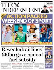 London INDEPENDENT Monday 9 June 2008