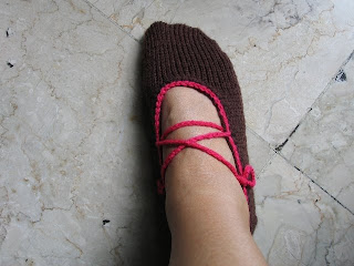 Ballet Slipper Outline