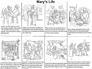 Free Mary Printables for Kids
