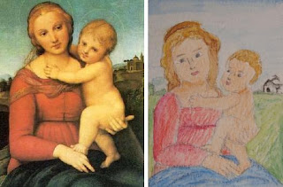 Side-by-side of Original and Trading Card Side-by-side of Original and Trading Card