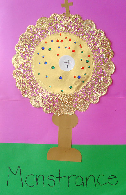 Finished Monstrance Craft