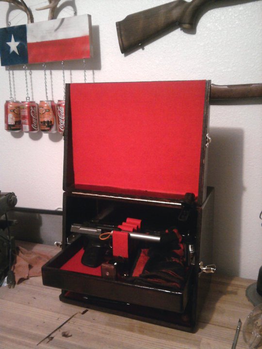 Bullseye Pistol Box