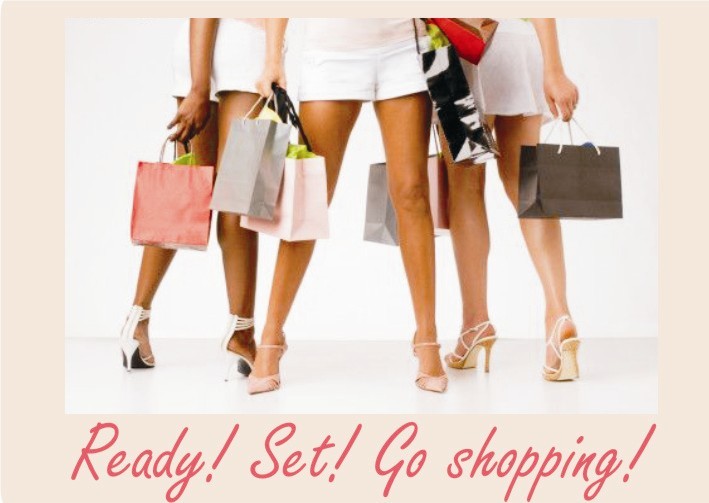 Ready! Set! Go shopping!