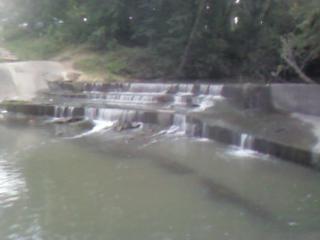 A gorgous pic of the waterfall that I love to go and relax at.. in Frontier Park.. in Hays