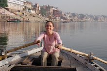 Kristin in Varanasi, India