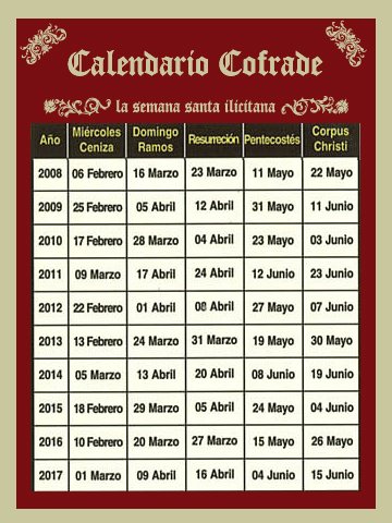 LA SEMANA SANTA ILICITANA