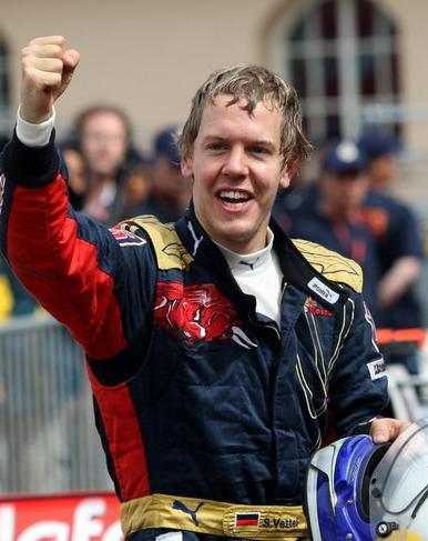 Sebastian Vettel showed his hierarchy champion in Formula One and with an 