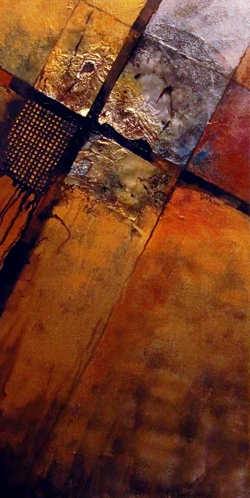 CAROL NELSON FINE ART BLOG "IGNITION POINT" 10168, daily painter