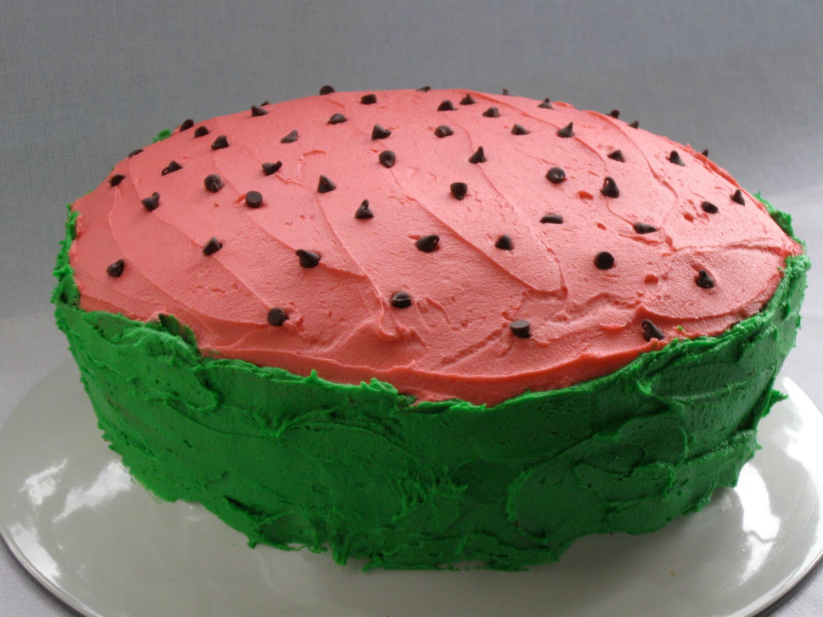 The Family Scientista Watermelon Cake