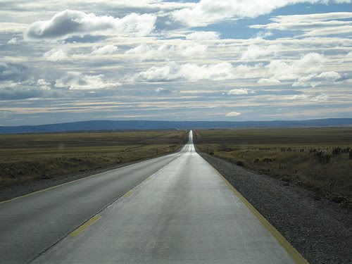 Estrada na Patagônia