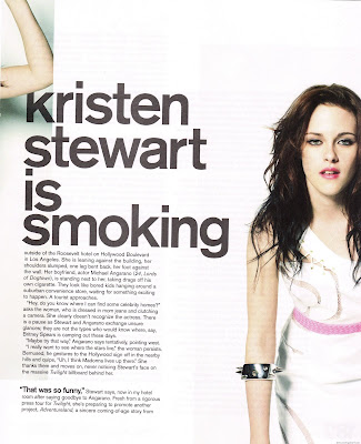 Kristen Stewart Photoshoot on Anonymous  Nylon Magazine  Kristen Stewart Photoshoot Video   Scans