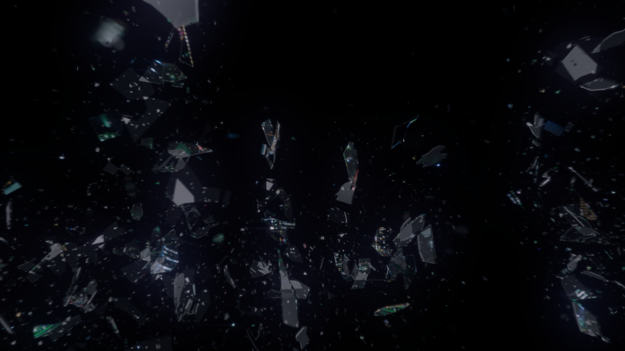 blender4d Explosion de verre Blender 2.5