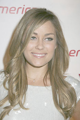 Lauren Conrad Virgin America's First Flight