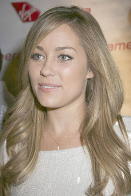 Lauren Conrad Virgin America's First Flight