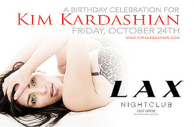 Kim Kardashian Birthday at LAX Nightclub