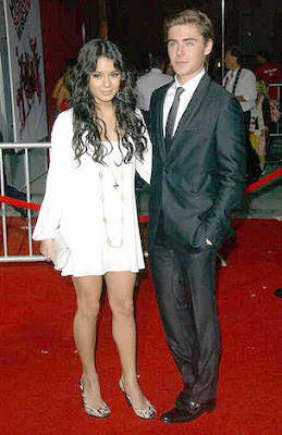 Vanessa Hudgens and Zac Efron