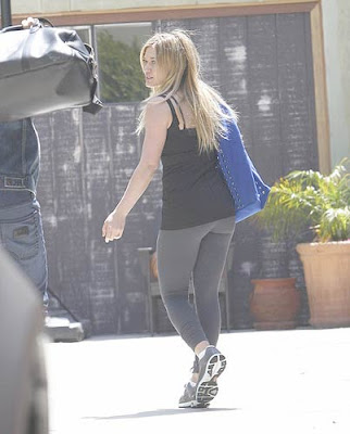 Hilary Duff Gym West Hollywood
