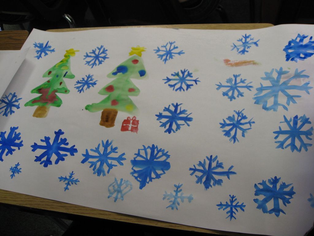 ART with Mrs. Smith Handmade Wrapping Paper