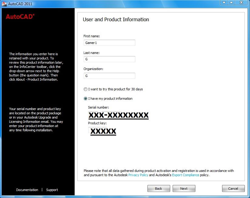 Autocad 2011 serial number and product key generator software