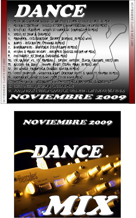 Dance Mix Noviembre 2009