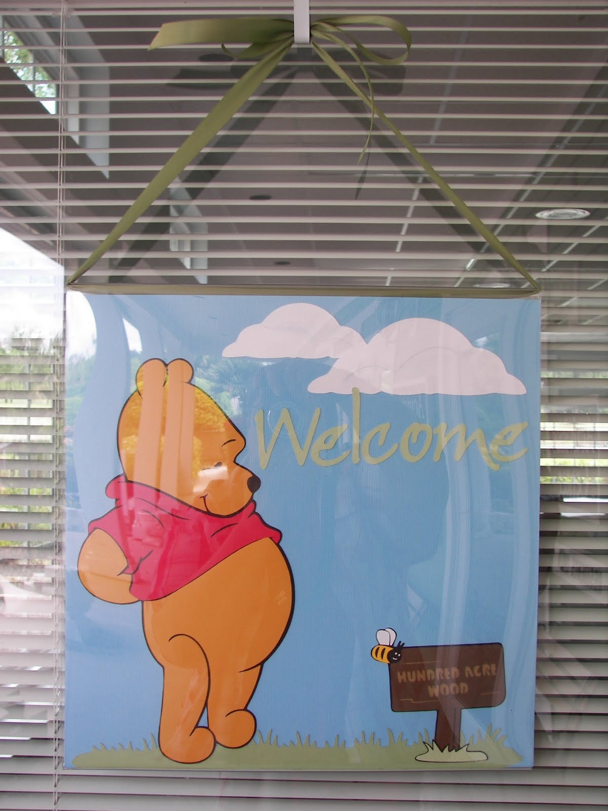 Musings Of A Crafty Mom Winnie The Pooh Themed Baby Shower